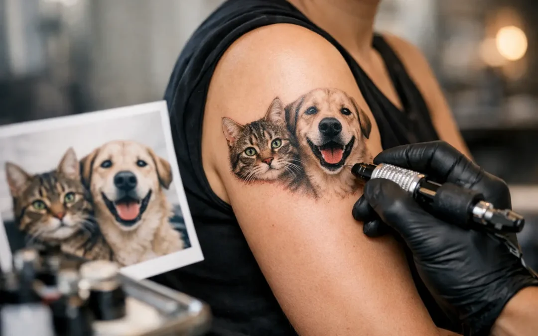 Huisdierportret tattoo laten zetten? Dit telt