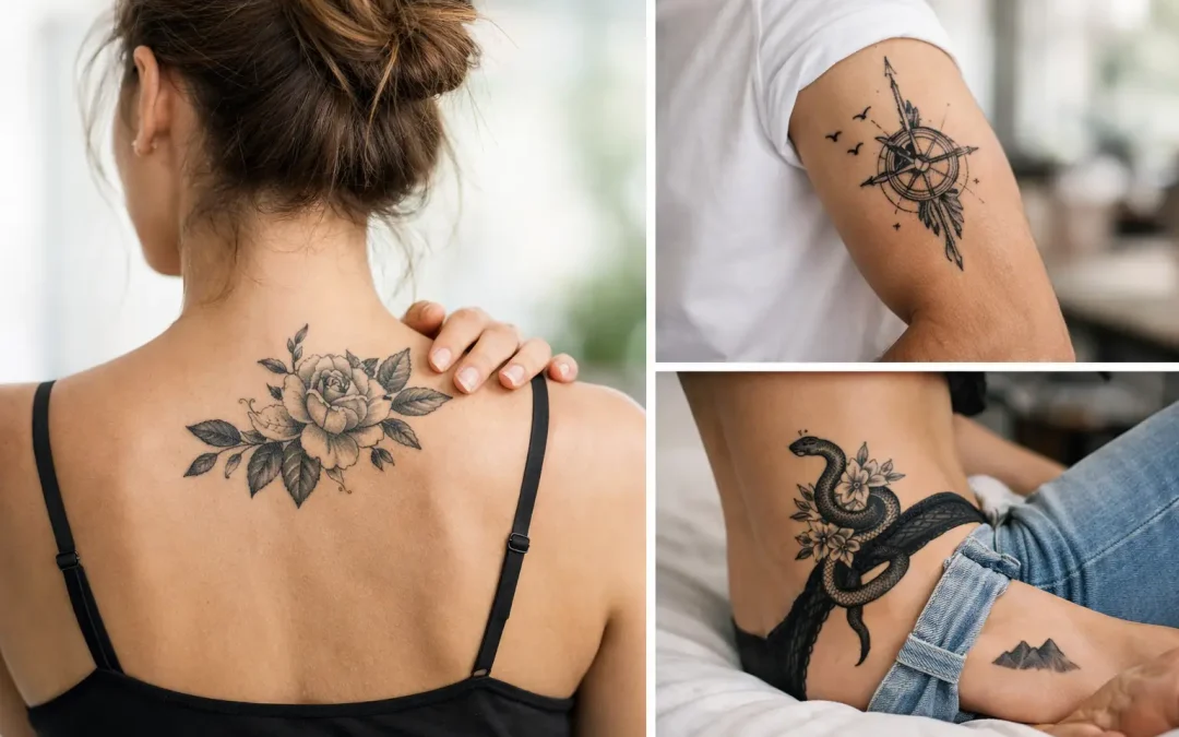 Wat is de beste plaats voor een tattoo op je lichaam?