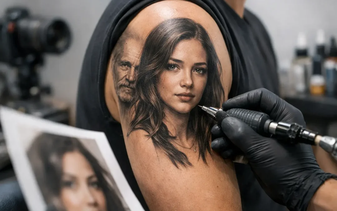 Top portret tattoo inspiratie voor jouw verhaal