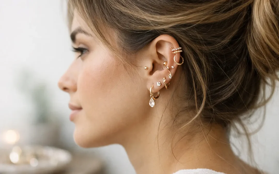 Welke oor piercing past bij jouw oor en stijl?